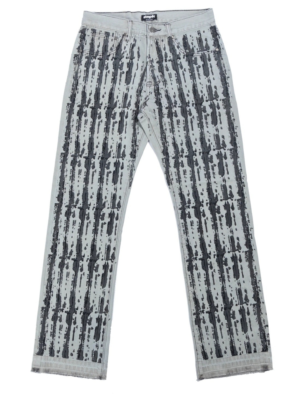 Stmped Light Gray "Outlaw" Men’s Jeans
